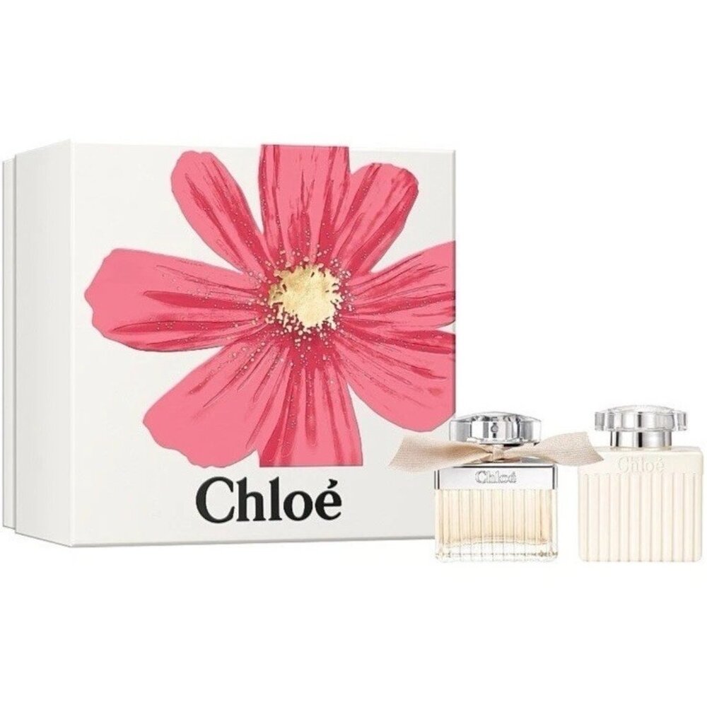 Chloé Signature EDP 50ml/1.7oz + Body Lotion 100ml/3.4oz Gift Set Women NEW !